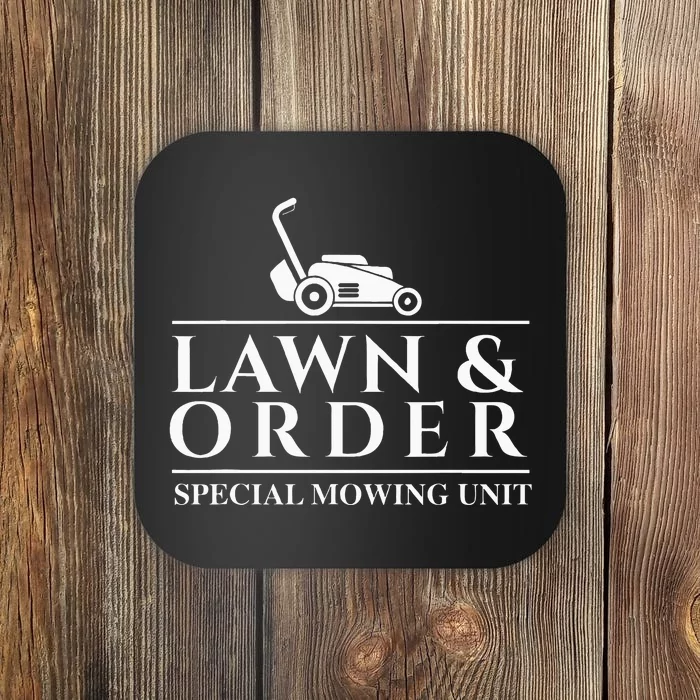 Lawn & Order Special Mowing Unit Gardening Lawn Mower Coaster