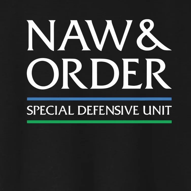 Law & Order Special Defensive Women's Crop Top Tee