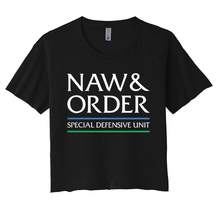 Law & Order Special Defensive Women's Crop Top Tee