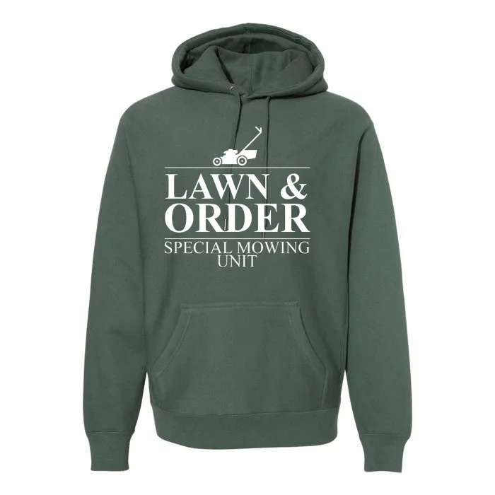 Lawn & Order Special Mowing Unit Premium Hoodie