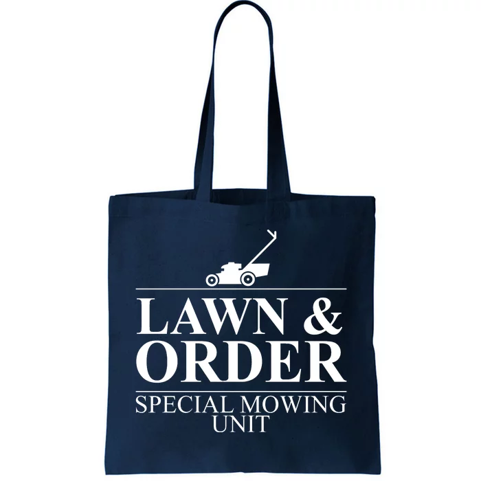 Lawn & Order Special Mowing Unit Tote Bag