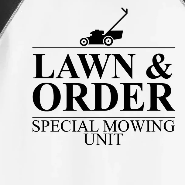 Lawn & Order Special Mowing Unit Toddler Fine Jersey T-Shirt