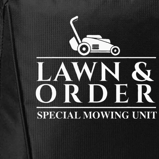 Lawn & Order Special Mowing Unit Gardening Lawn Mower City Backpack