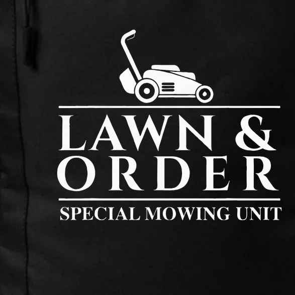 Lawn & Order Special Mowing Unit Gardening Lawn Mower Daily Commute Backpack