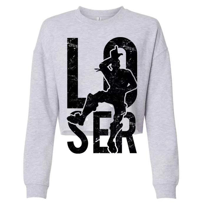 Loser Dance Victory Royale Cropped Pullover Crew