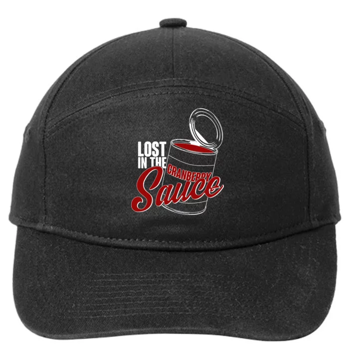 Lost In The Cranberry Sauce 7-Panel Snapback Hat