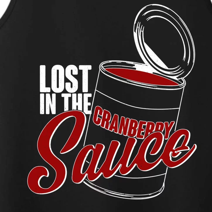 Lost In The Cranberry Sauce Performance Tank