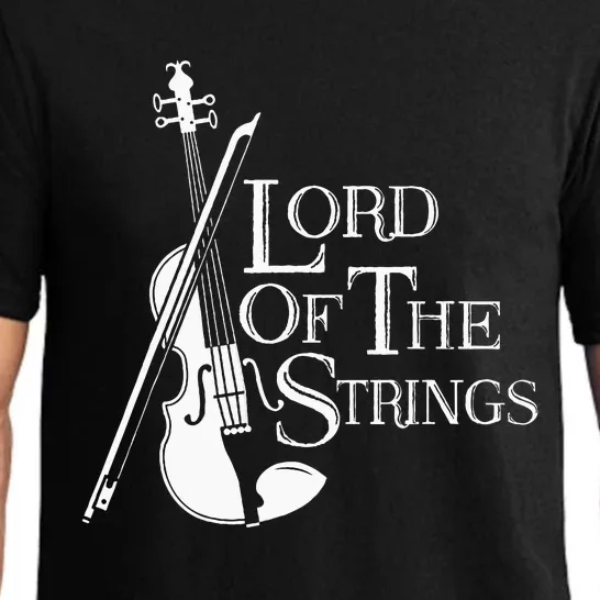 Lord Of The Strings Violin Musician Humor Pajama Set