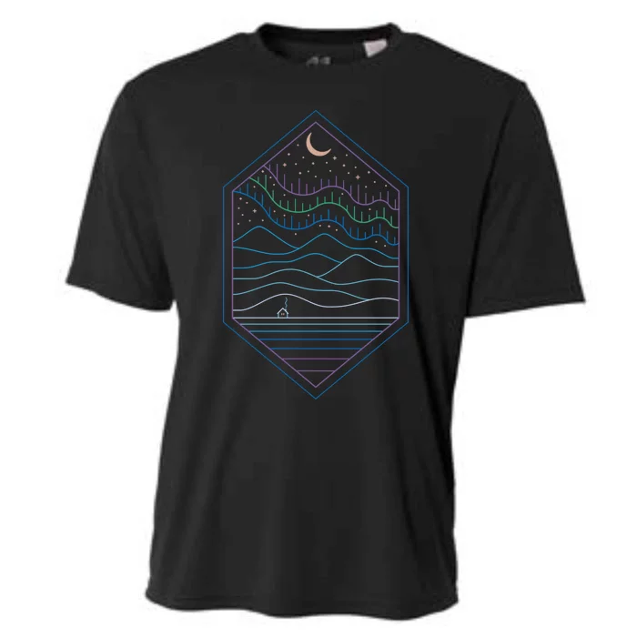 Lights Of The North Cooling Performance Crew T-Shirt