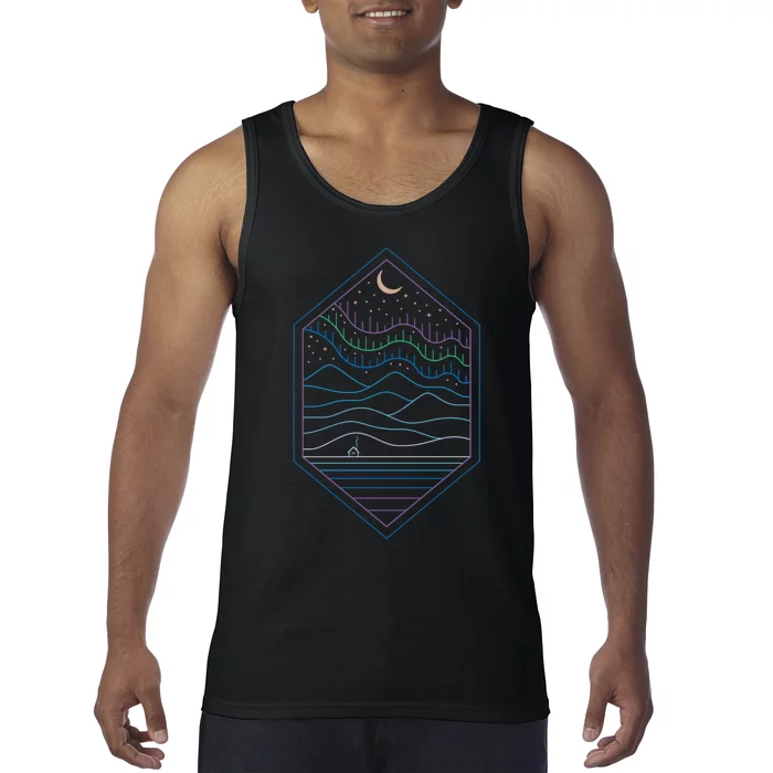 Lights Of The North Tank Top