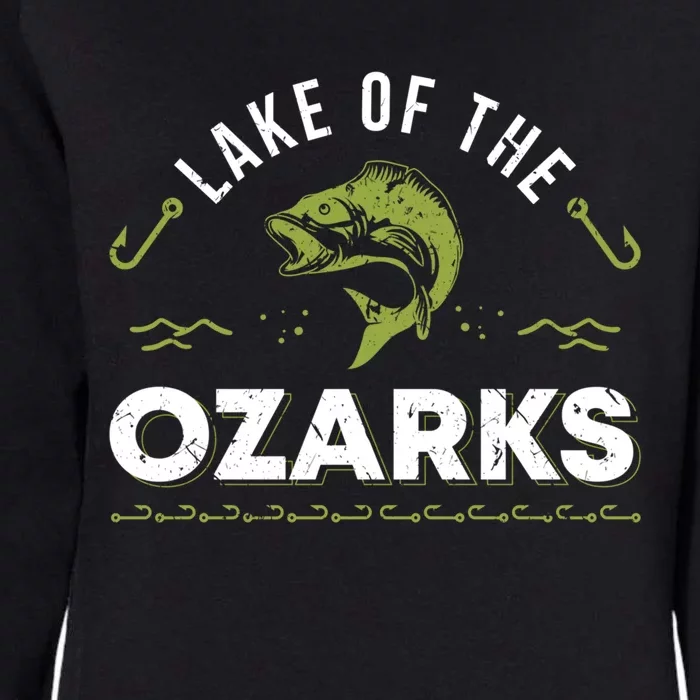 Lake Of The Ozarks Missouri Fishing Family Vacation Souvenir Gift Womens California Wash Sweatshirt