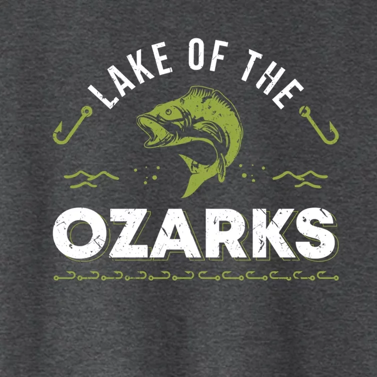 Lake Of The Ozarks Missouri Fishing Family Vacation Souvenir Gift Women's Crop Top Tee