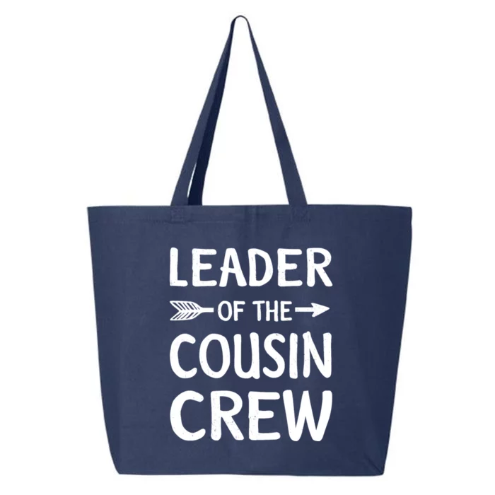 Leader Of The Cousin Crew Gift 25L Jumbo Tote