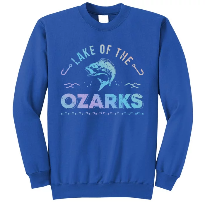 Lake Of The Ozarks Missouri Fishing Family Vacation Souvenir Gift Tall Sweatshirt