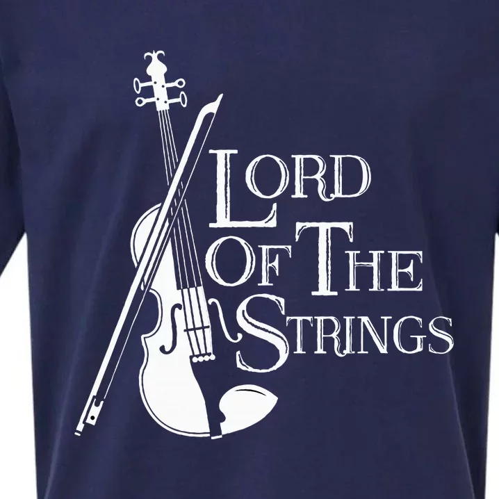 Lord Of The Strings Violin Musician Humor Sueded Cloud Jersey T-Shirt