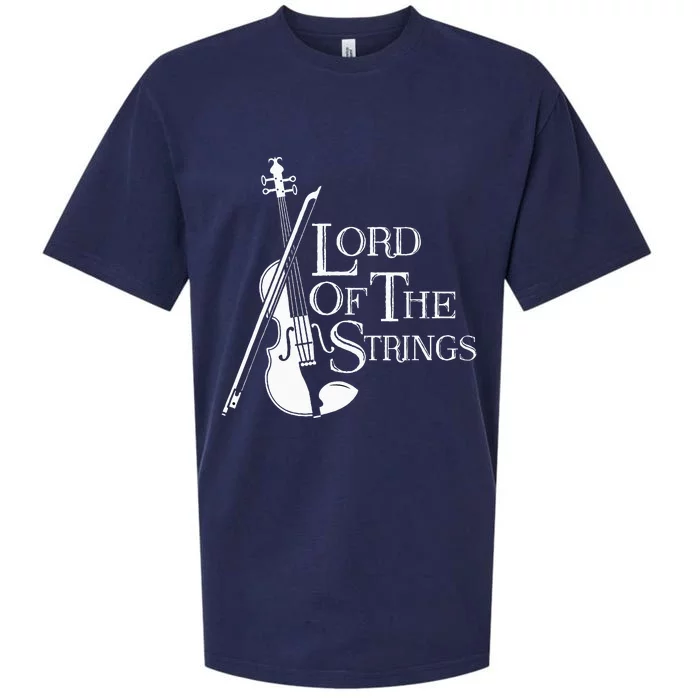 Lord Of The Strings Violin Musician Humor Sueded Cloud Jersey T-Shirt