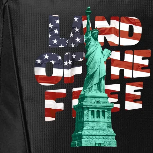 Land Of The Free Statue Of Liberty City Backpack