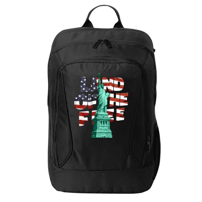 Land Of The Free Statue Of Liberty City Backpack