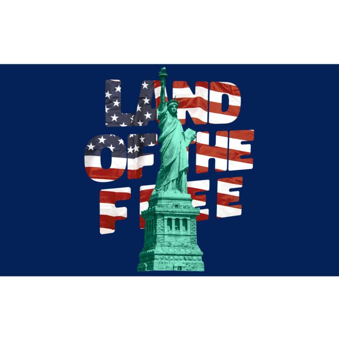 Land Of The Free Statue Of Liberty Bumper Sticker