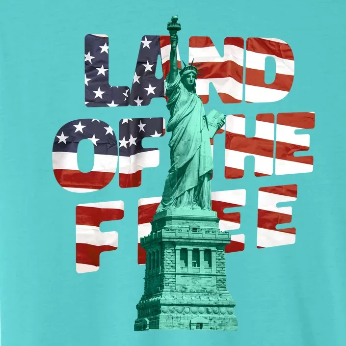 Land Of The Free Statue Of Liberty ChromaSoft Performance T-Shirt