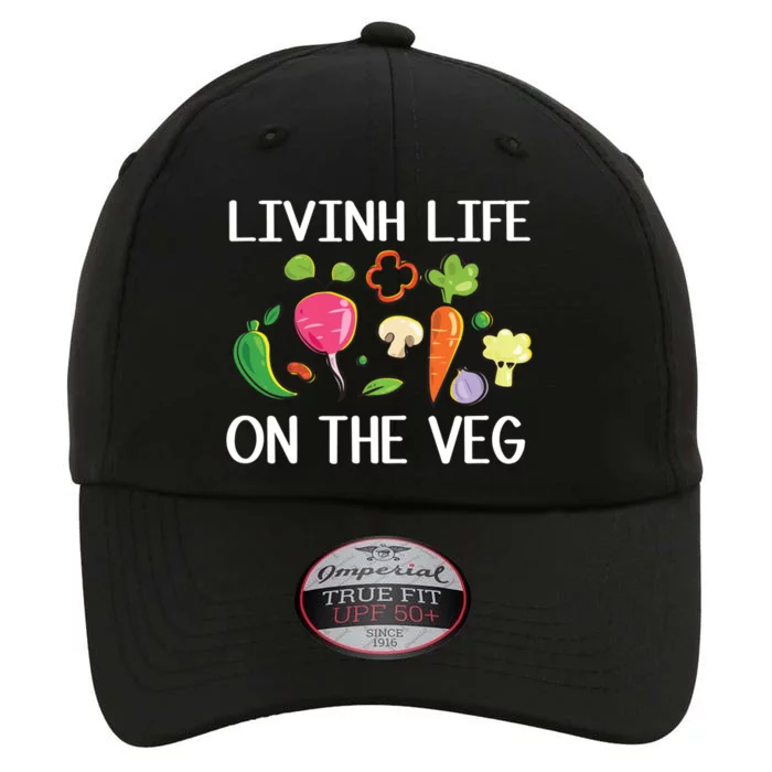 Living On The Veg Pure Vegan Or Vegetarian Life Gift The Original Performance Cap