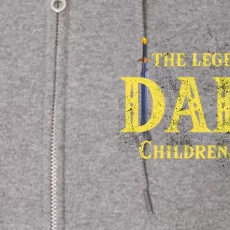 Legend Of The Dad Children Of The Wild Funny Game Full Zip Hoodie