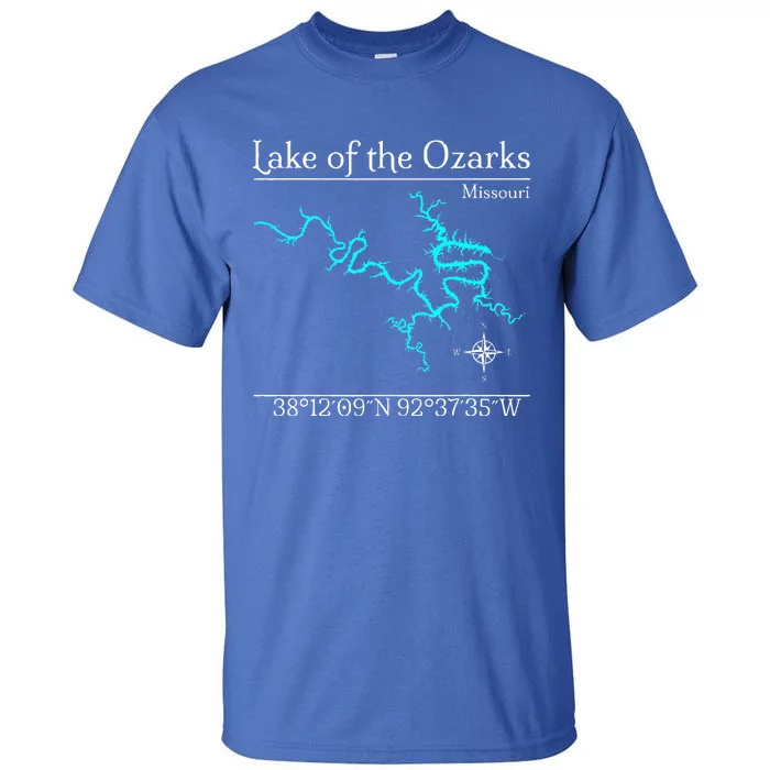 Lake Of The Ozarks Missouri Tall T-Shirt