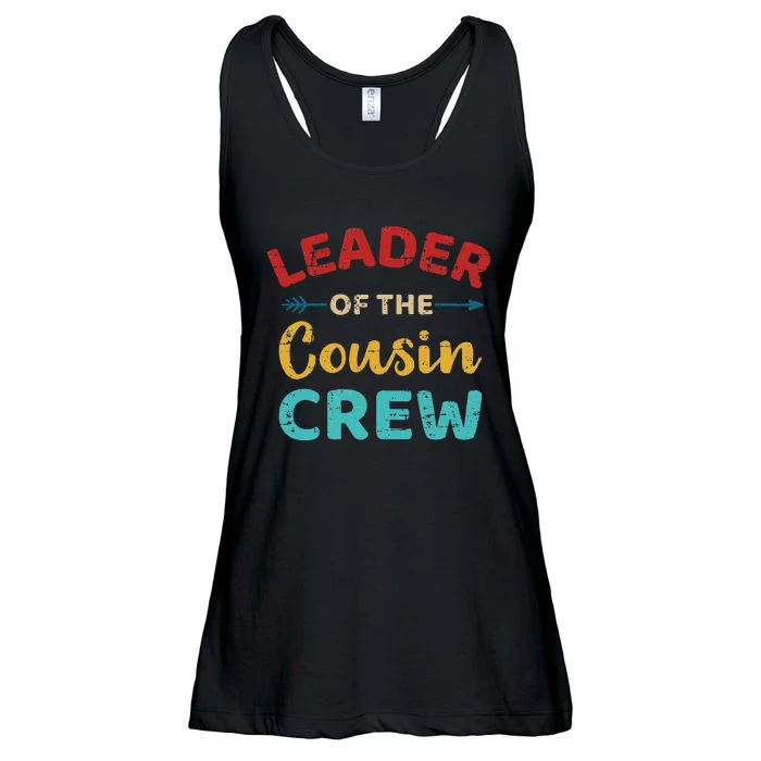 Leader of the cousin crew vintage retro Ladies Essential Flowy Tank