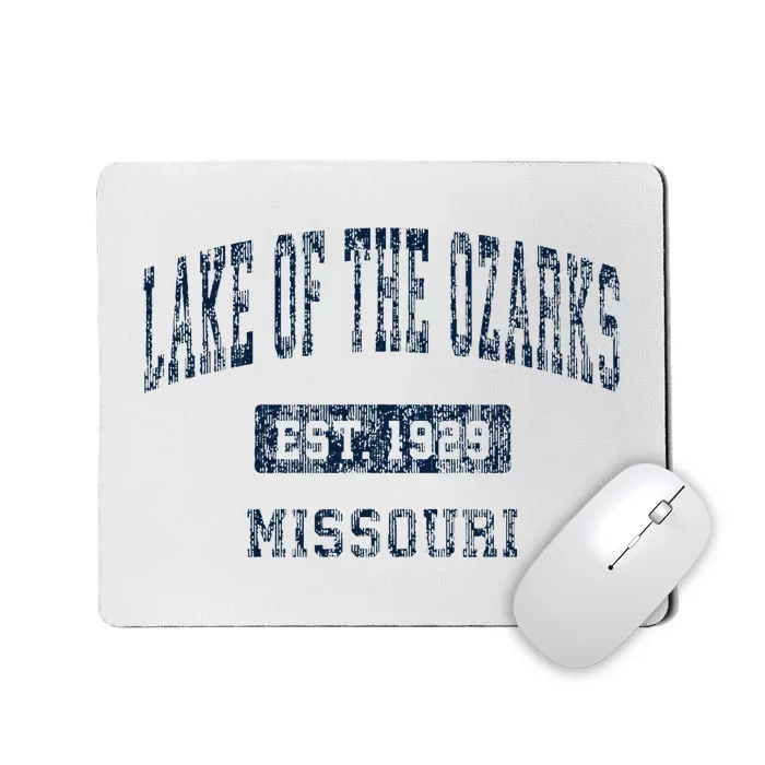 Lake Of The Ozarks Missouri Mo Vintage Sports Design Mousepad