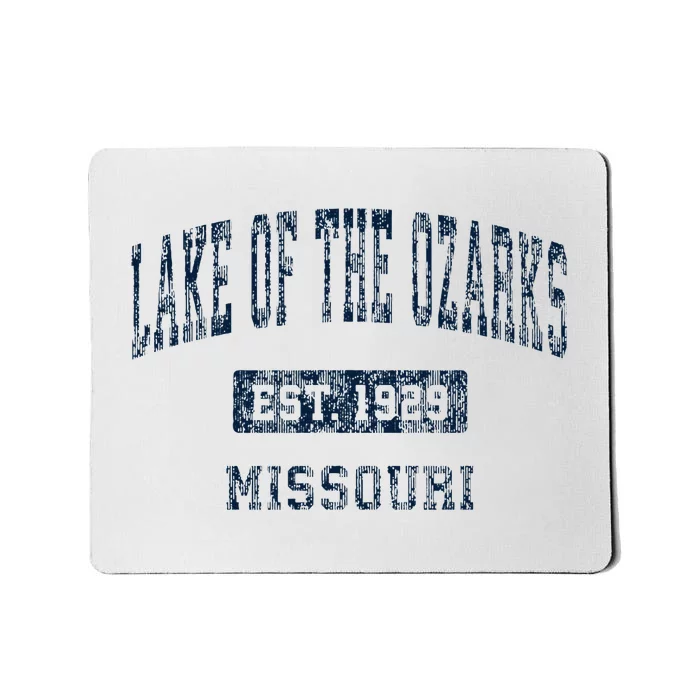 Lake Of The Ozarks Missouri Mo Vintage Sports Design Mousepad