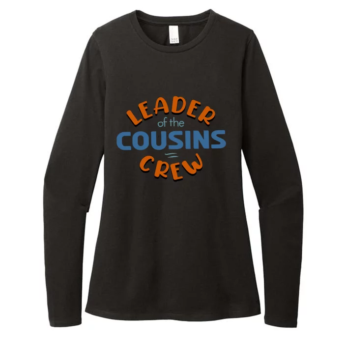 Leader Of The Cousin Crew Best Big Cousin Crew Gift Womens CVC Long Sleeve Shirt