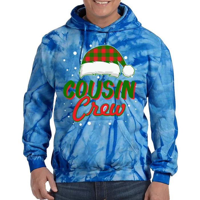 Leader Of The Cousin Crew Funny Cousin Crew Meaningful Gift Tie Dye Hoodie