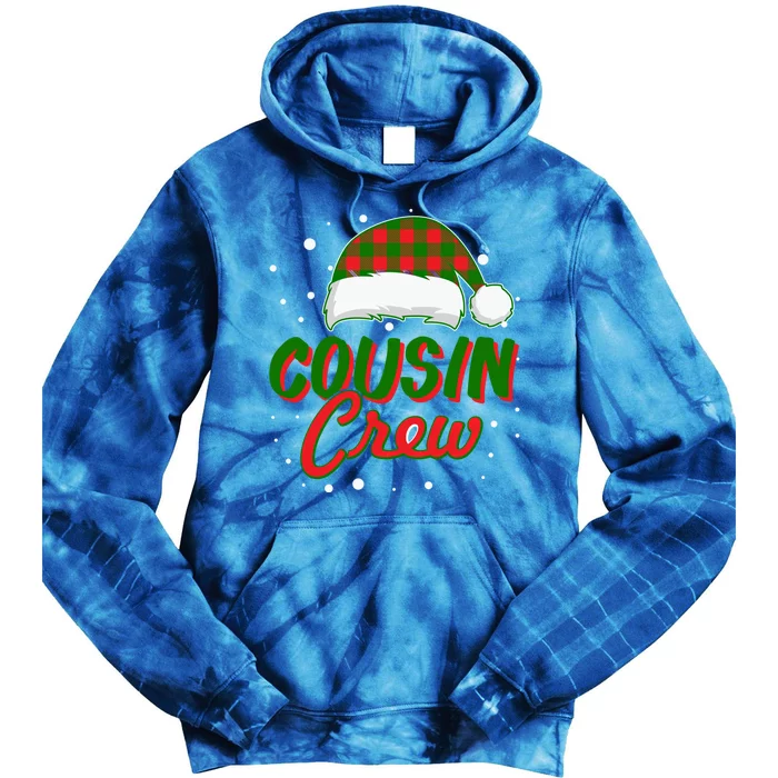 Leader Of The Cousin Crew Funny Cousin Crew Meaningful Gift Tie Dye Hoodie