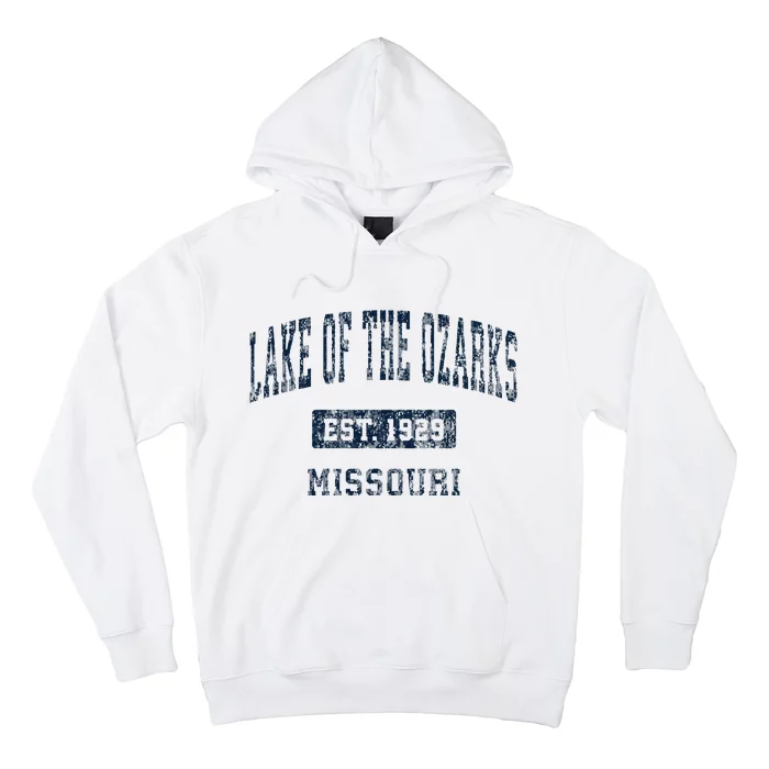 Lake Of The Ozarks Missouri Mo Vintage Sports Design Hoodie