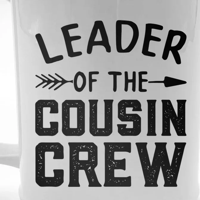 Leader Of The Cousin Crew Gift Front & Back Beer Stein