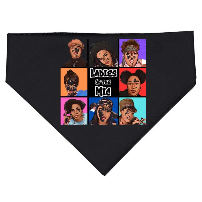 Ladies Of The Mic USA-Made Doggie Bandana