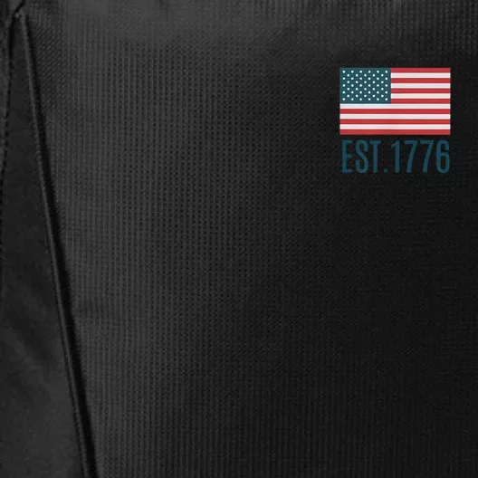 Land Of The Free Because Of The Brave (2sided Front+Back) Gift City Backpack