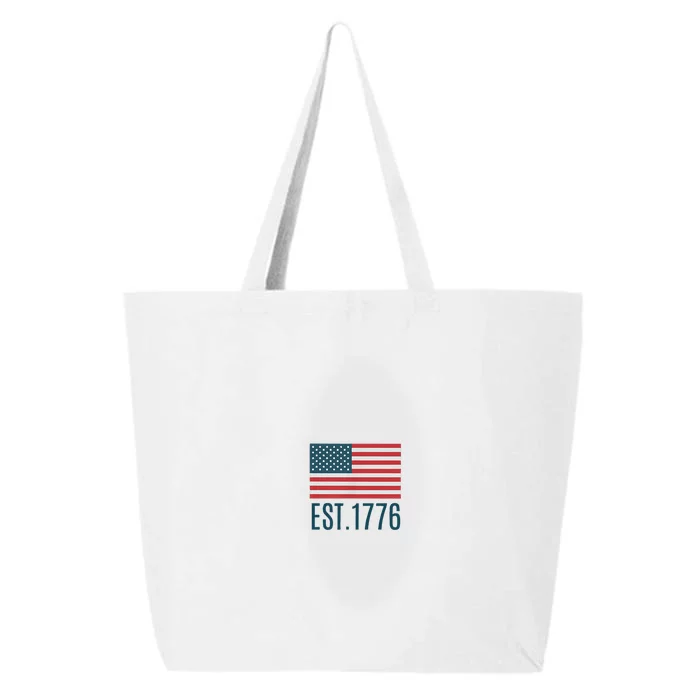 Land Of The Free Because Of The Brave (2sided Front+Back) Gift 25L Jumbo Tote