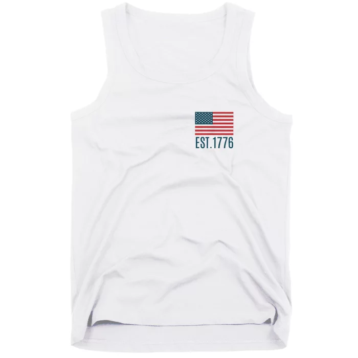 Land Of The Free Because Of The Brave (2sided Front+Back) Gift Tank Top