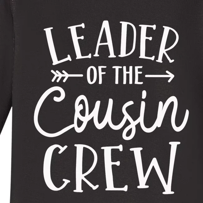 Leader of the cousin crew Baby Long Sleeve Bodysuit