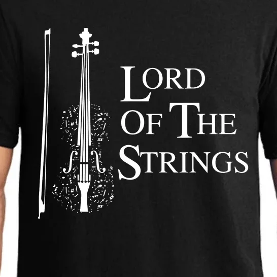 Lord Of The Strings Violin Music Lover Funny Gift Pajama Set