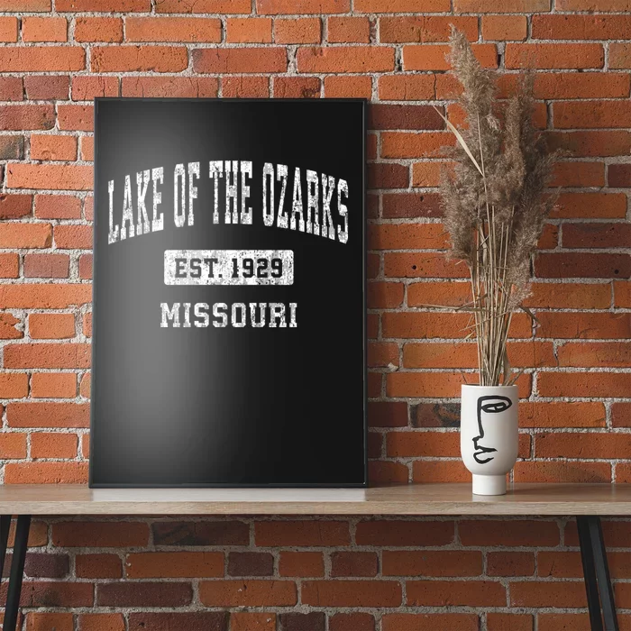 Lake Of The Ozarks Missouri Mo Vintage Sports Poster