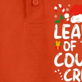 Leader Of The Cousin Crew Christmas Family Matching Xmas Cute Gift Dry Zone Grid Performance Polo