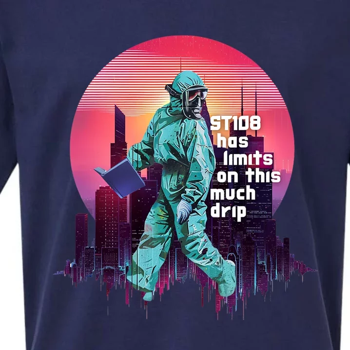 Limits On This Much Drip Sueded Cloud Jersey T-Shirt