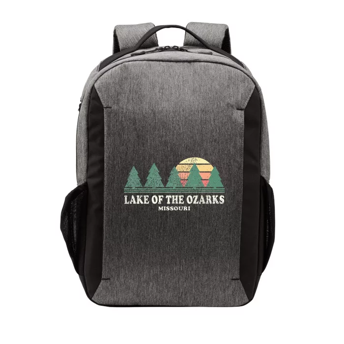 Lake Of The Ozarks Mo Vintage Throwback Retro 70s Design Vector Backpack