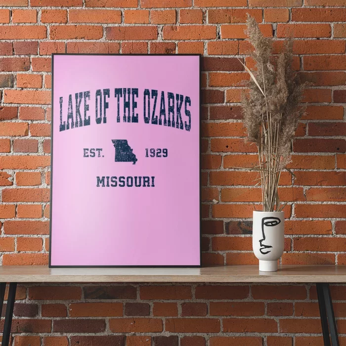 Lake Of The Ozarks Missouri Mo Vintage Sports Poster