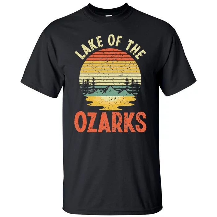 Lake Of The Ozarks Camping Wilderness Nature Lakes Tall T-Shirt