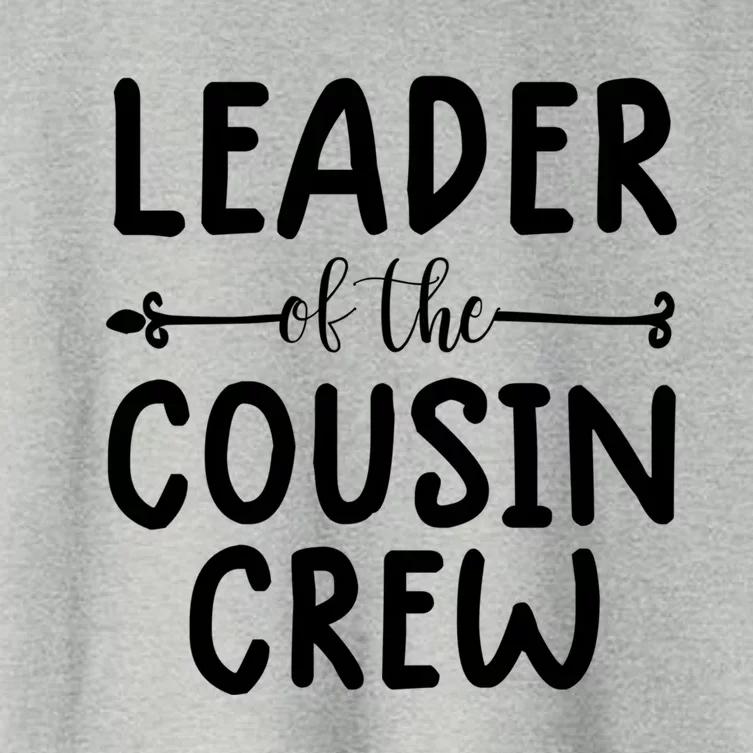 Leader Of The Cousin Crew Gift The Cousin Crew Tee Gift Women's Crop Top Tee