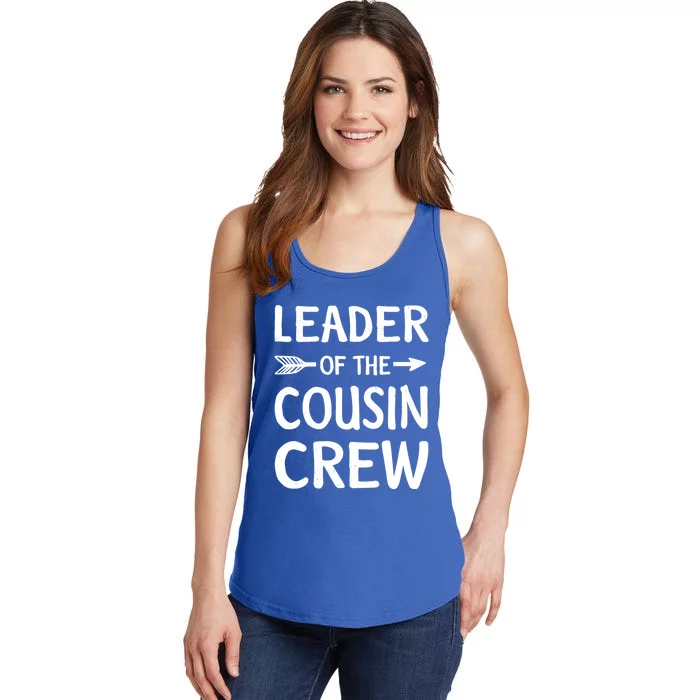 Leader Of The Cousin Crew Gift Ladies Essential Tank