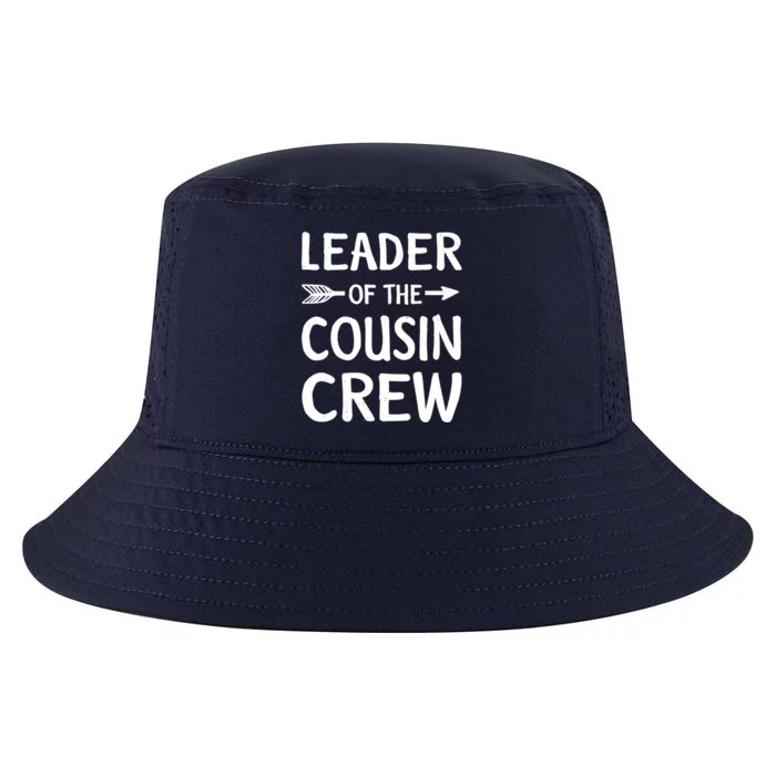 Leader Of The Cousin Crew Gift Cool Comfort Performance Bucket Hat